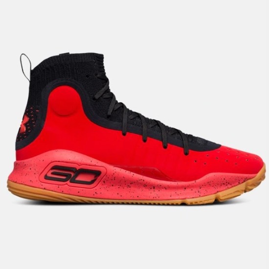 under armour curry 4 mens red
